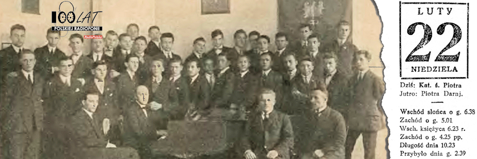 Ilustracja tytu?owa dla dnia: 22.02.1925. Ch?r Gimnazjum Kulwiecia pod przewodnictwem Wac?awa Lachmana. ?r?d?o: ?Na obczy?nie i u siebie?, Warszawa Ilustracja tytu?owa dla dnia: 22.02.1925. Ch?r Gimnazjum Kulwiecia pod przewodnictwem Wac?awa Lachmana. ?r?d?o: ?Na obczy?nie i u siebie?, Warszawa