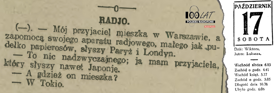 Ilustracja tytułowa dla dnia: 17.10.1925. Humor z „IKC-a”. Źródło: „Ilustrowany Kuryer Codzienny”, 17.10.1925 Ilustracja tytułowa dla dnia: 17.10.1925. Humor z „IKC-a”. Źródło: „Ilustrowany Kuryer Codzienny”, 17.10.1925