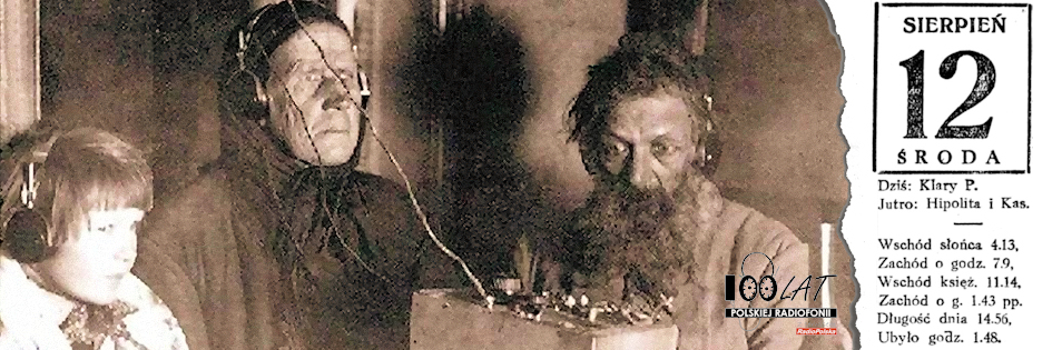 Ilustracja tytułowa dla dnia: 12.08.1925. Radio w Rosji Sowieckiej. Źródło: Facebook Ilustracja tytułowa dla dnia: 12.08.1925. Radio w Rosji Sowieckiej. Źródło: Facebook