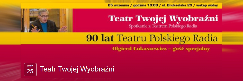 Po godzinach: 90 lat Teatru Polskiego Radia na Saskiej Kępie Po godzinach: 90 lat Teatru Polskiego Radia na Saskiej Kępie