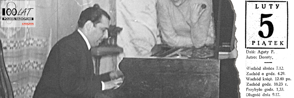 Ilustracja tytułowa dla dnia: 05.02.1926. Ryszard Werner. Źródło: Narodowe Archiwum Cyfrowe