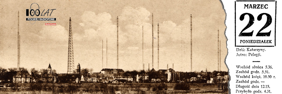 Ilustracja tytułowa dla dnia: 22.03.1926. Panorama Königs Wusterhausen. Źródło: Facebook Welle370 (https://www.facebook.com/welle370/photos/pb.100063476590954.-2207520000/1549136761955508/?type=3) Ilustracja tytułowa dla dnia: 22.03.1926. Panorama Königs Wusterhausen. Źródło: Facebook Welle370 (https://www.facebook.com/welle370/photos/pb.100063476590954.-2207520000/1549136761955508/?type=3)