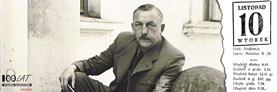 Ilustracja tytułowa dla dnia: 10.11.1925. Aleksander Skrzypczenko podczas współpracy z Niemcami w roku 1940. Źródło: Archiwum Akt Nowych: „Ukraińcy w GG. Sprawozdanie Gonta-Skrypczenki o odbudowie cukrowni Przeworsk AG”