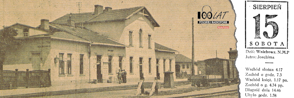 Ilustracja tytułowa dla dnia: 15.08.1925. Dworzec Kolejki Mareckiej przy ul. Stalowej w Warszawie. Źródło: „Przegląd Komunikacyjny” 16/1927 Ilustracja tytułowa dla dnia: 15.08.1925. Dworzec Kolejki Mareckiej przy ul. Stalowej w Warszawie. Źródło: „Przegląd Komunikacyjny” 16/1927