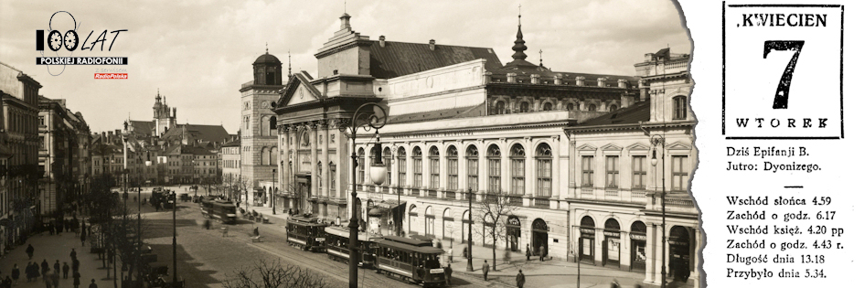 Ilustracja tytułowa dla dnia: 07.04.1925. Gmach Muzeum Przemysłu i Rolnictwa przy Krakowskim Przedmieściu w Warszawie. Źródło: FotoPolska.eu: Polona.pl Ilustracja tytułowa dla dnia: 07.04.1925. Gmach Muzeum Przemysłu i Rolnictwa przy Krakowskim Przedmieściu w Warszawie. Źródło: FotoPolska.eu: Polona.pl