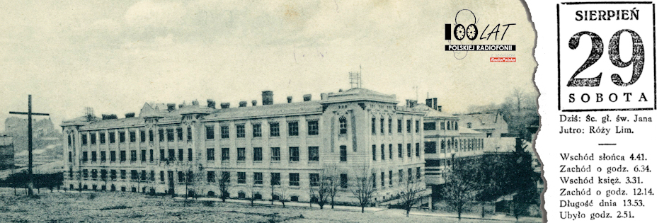 Ilustracja tytułowa dla dnia: 29.08.1925. Szkoła Przemysłowa we Lwowie. Źródło: Polona.pl: Widokówka