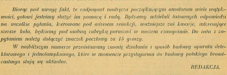 Zanim wydano pierwszą koncesję (1918-1925) Zanim wydano pierwszą koncesję (1918-1925)