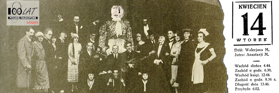Ilustracja tytu?owa dla dnia: 14.04.1925. Setne przedstawienie ?Ciotki?. ?r?d?o: ?Ilustracja? 19/1925 Ilustracja tytu?owa dla dnia: 14.04.1925. Setne przedstawienie ?Ciotki?. ?r?d?o: ?Ilustracja? 19/1925