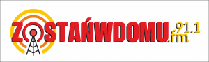 Logo #zostańwdomu.fm