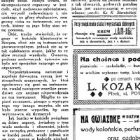 List z „Głosu Mazowieckiego” nr 295 z 23 grudnia 1937 roku