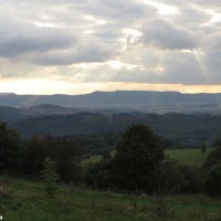 Widok na Góry Stołowe